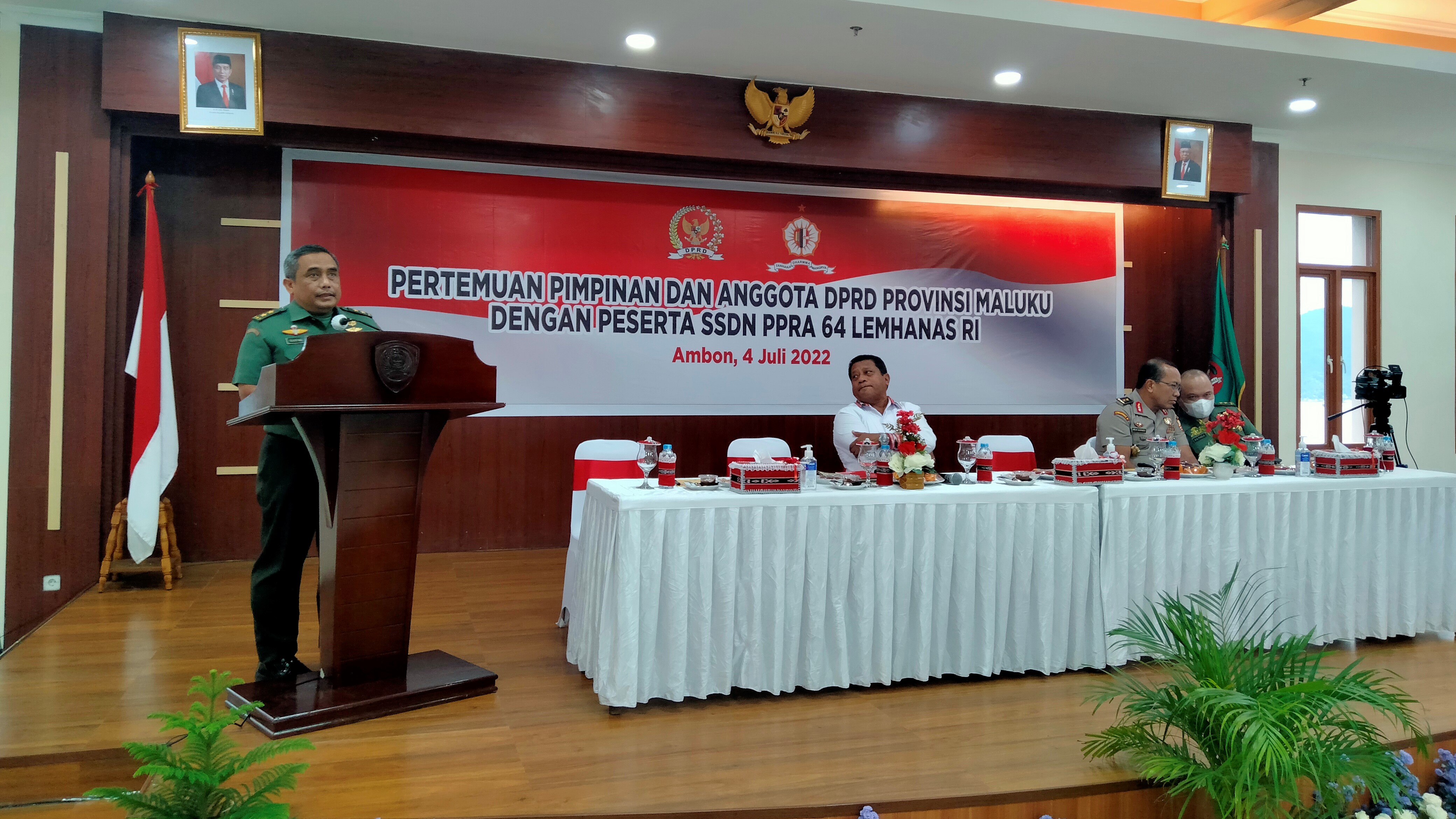 Provinsi Maluku Dipilih Menjadi Salah Satu Tujuan SSDN PPRA 64 Lemhannas RI