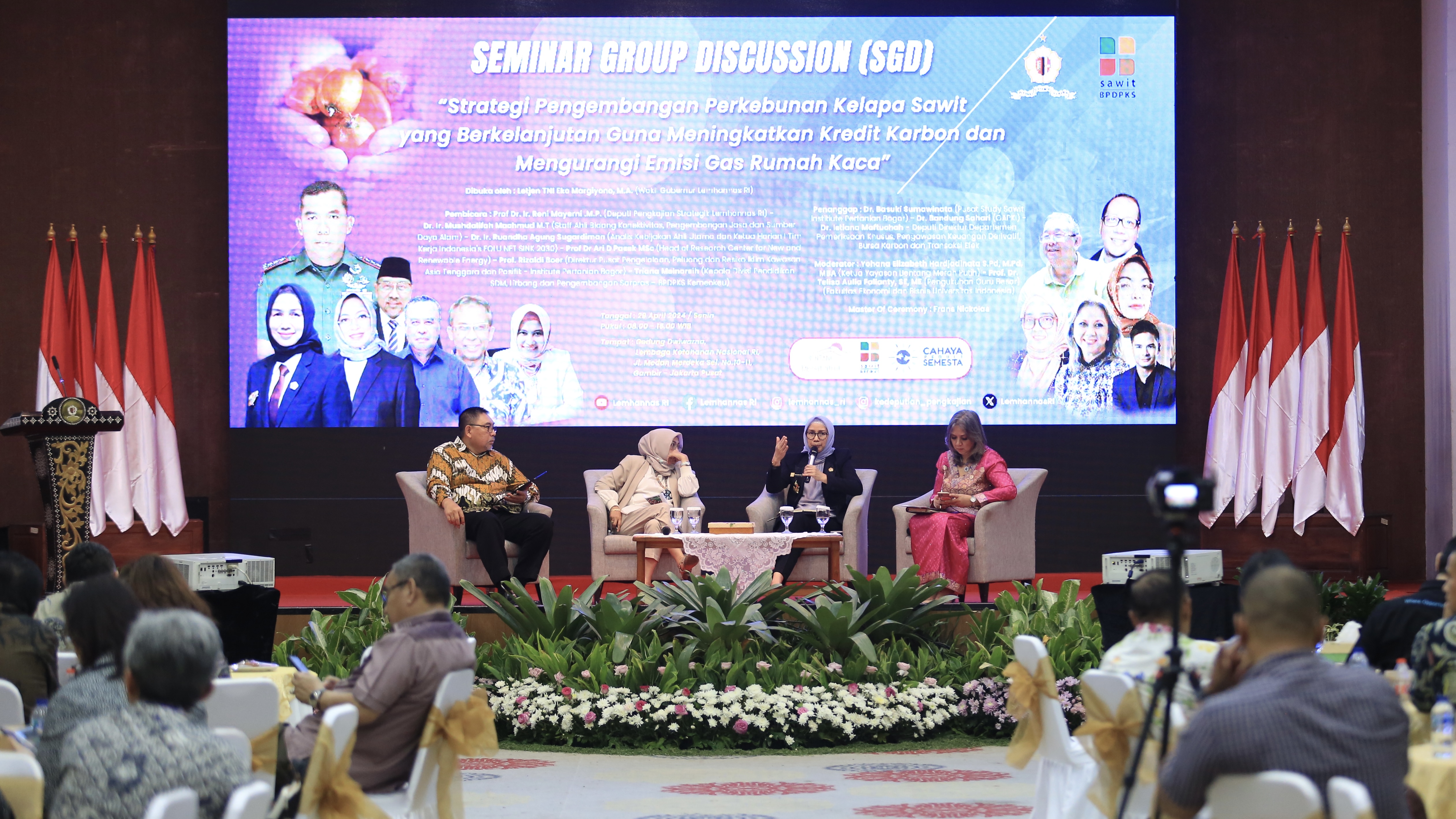 Lemhannas RI Kolaborasikan Seminar Group Discussion Pengembangan Perkebunan Kelapa Sawit Bersama Yayasan Bentang Merah Putih