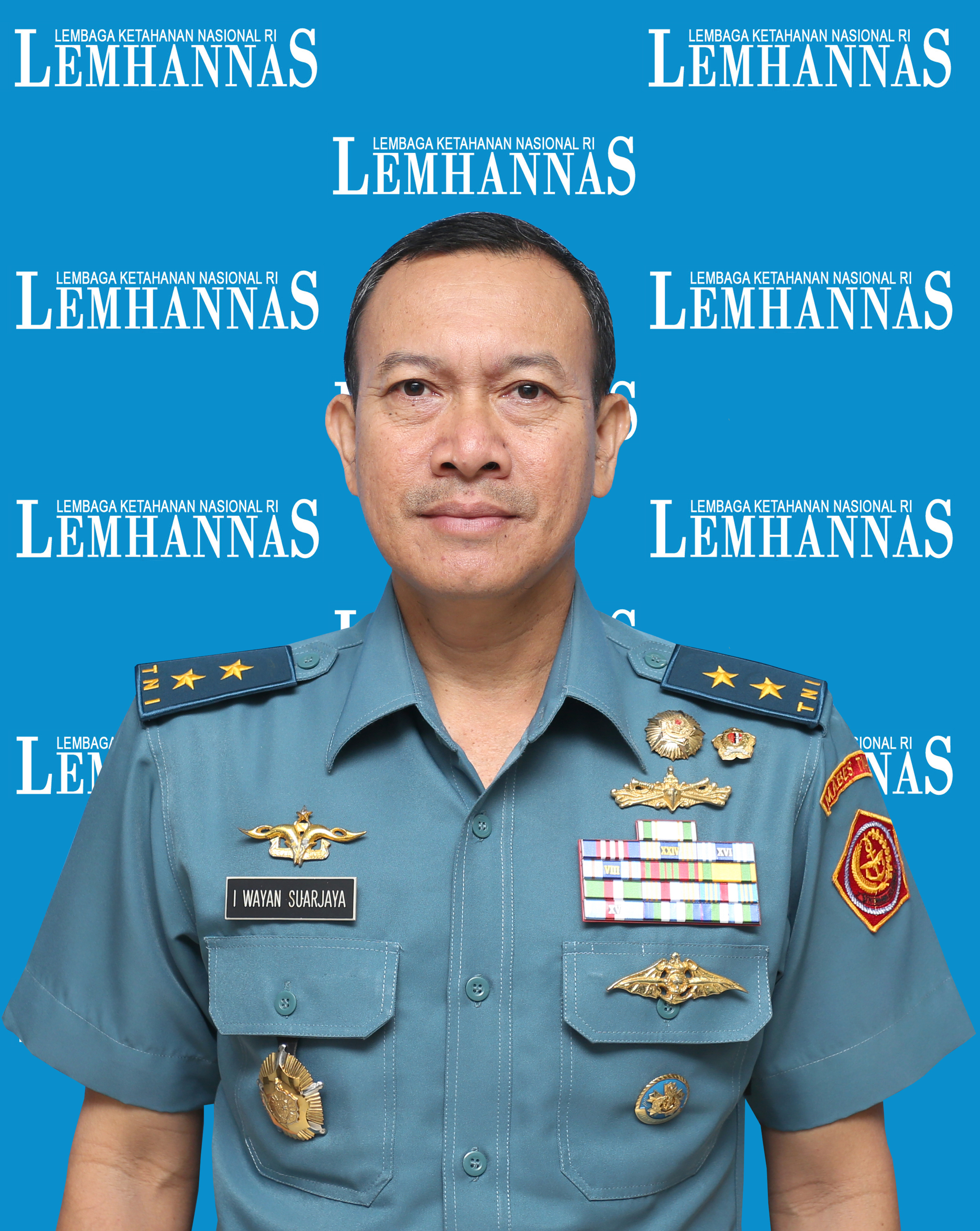 Laksda TNI I Wayan Suarjaya, S.Sos., M.Tr.(Han)
