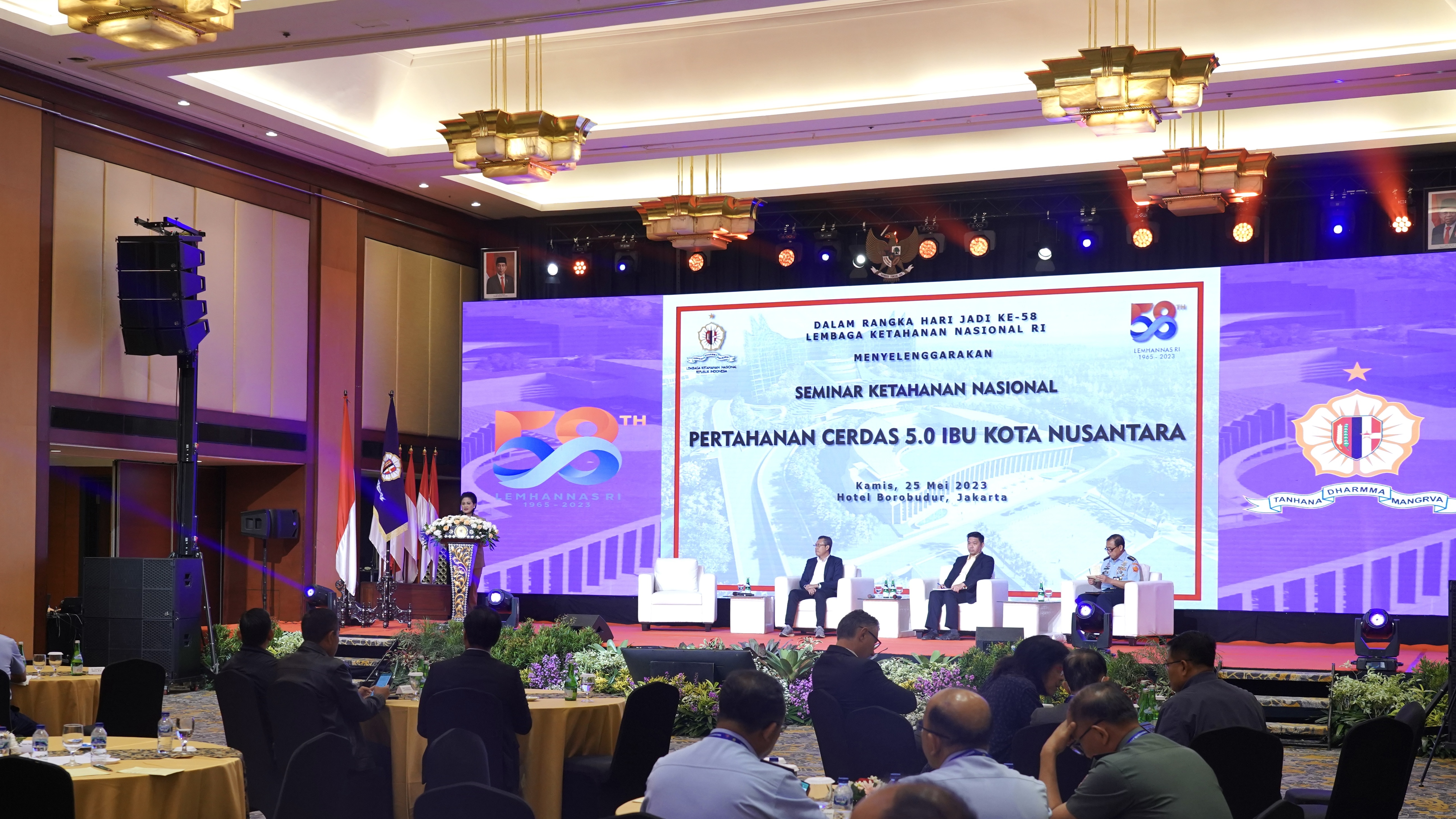 Lemhannas RI Selenggarakan Seminar Ketahanan Nasional “Pertahanan Cerdas 5.0 Ibu Kota Nusantara”